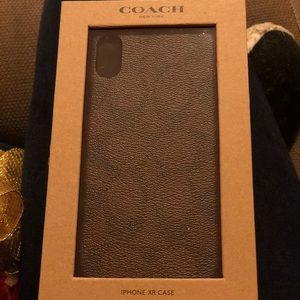 Coach iPhone XR case